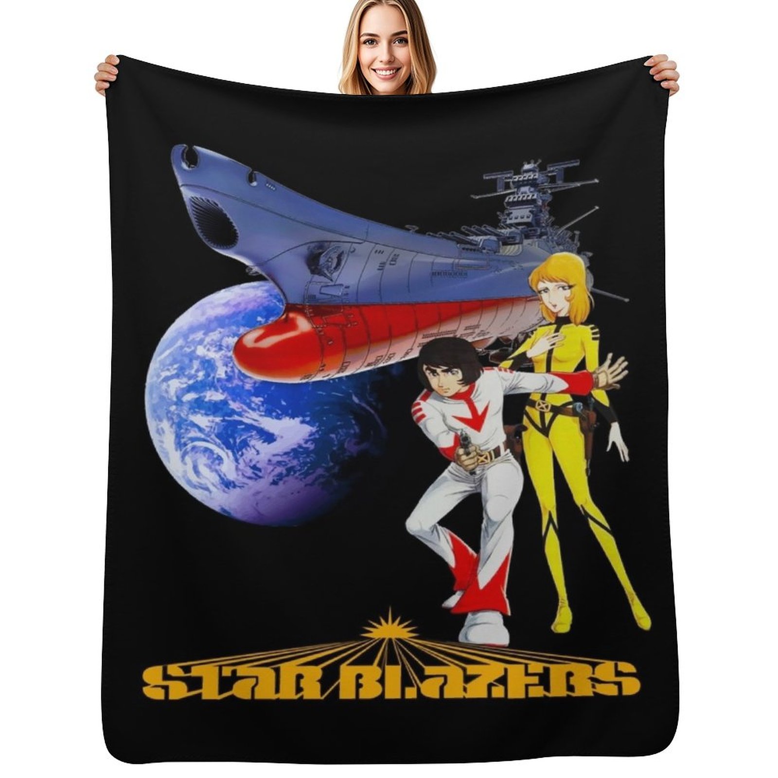 Nova Decor & Lighting Julestjerne - スターブレイザーズ クラシックTシャツ ワイルドスター＆ノヴァ スローブランケット ソファ シャギーソファ