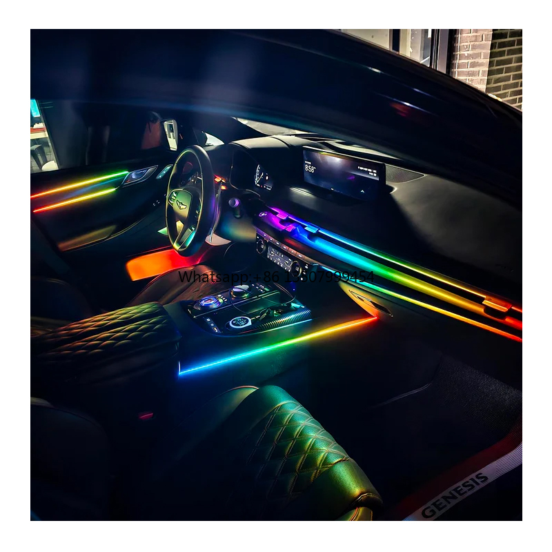 Lighting Decorative - 工場価格 ユニバーサル雰囲気 256色LEDアンビエントライト 車内装飾照明