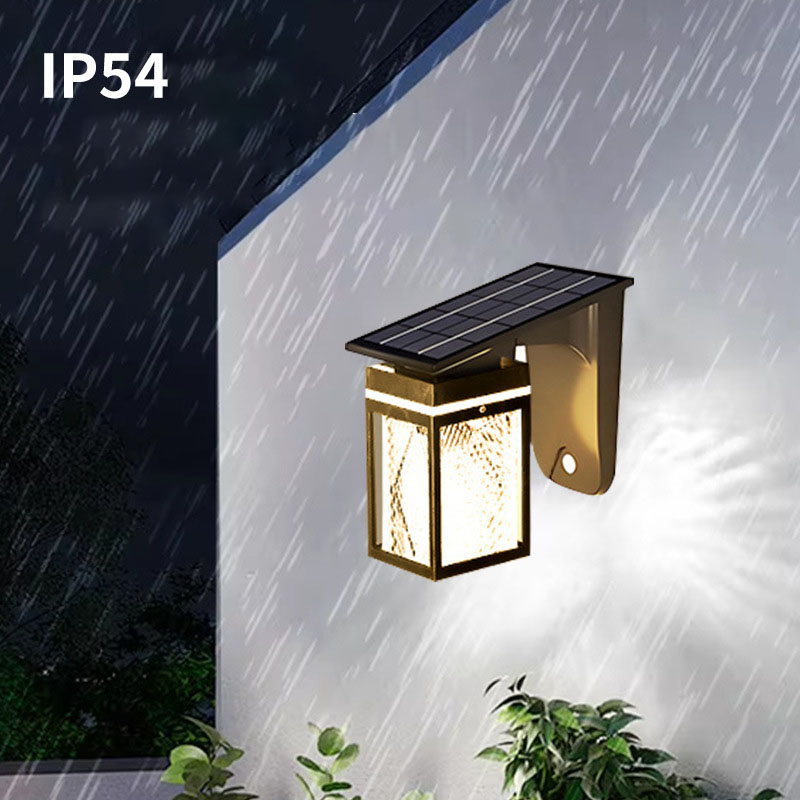 Garage Lighting Decor - ソーラーウォールライト屋外防水IP54 3色LEDランタン安全ライトパティオガーデン装飾デッキポーチ納屋ガレージ用