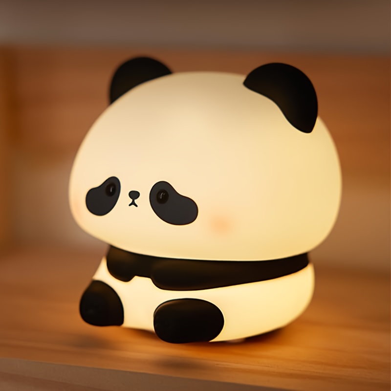 Lighting Decorative - パンダをテーマにしたクリスマスギフト、タイマブルナイトライト、充電式ベッドサイドランプ、誕生日プレゼント、新年の贈り物、ホリデーギフトに最適