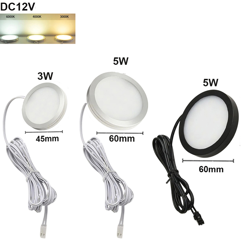 卸売12V LEDキャビネット下ライト、2mワイヤー付きクロ - Home Decor Lighting Wholesale のレビューと価格