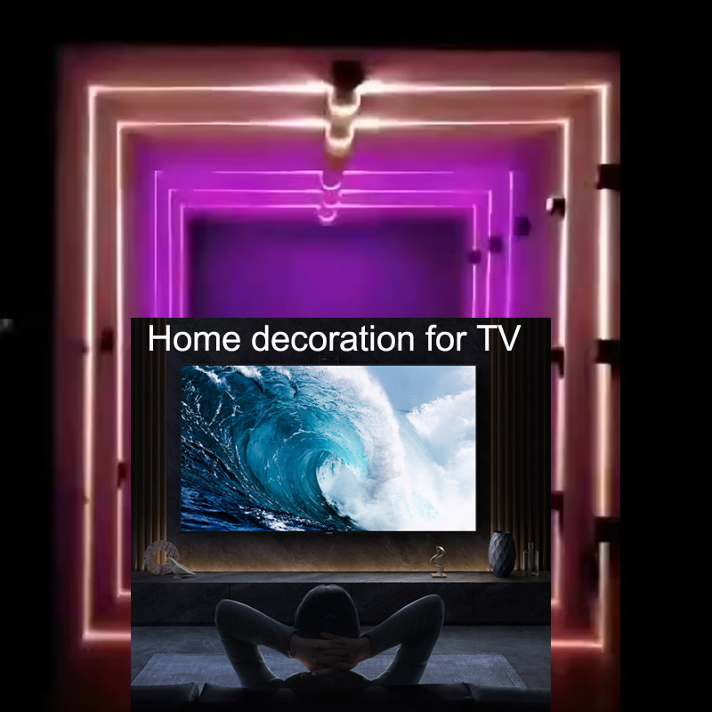 LED ウィンドウライト家庭用リビングルームテレビ装飾 11 - Garage Lighting Decor のレビューと価格