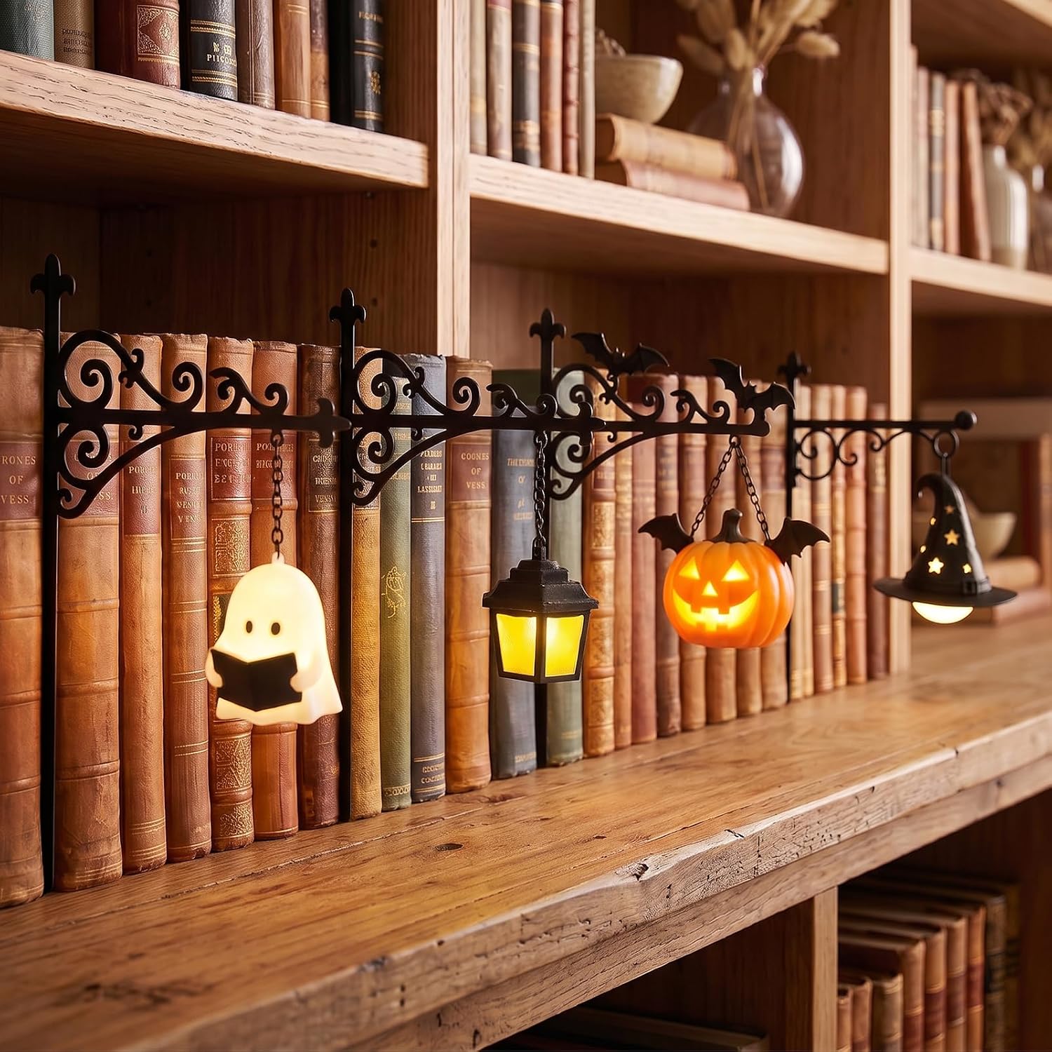 ライブラリーランタン-装飾的な本棚照明読書スペースLEDナイ - Lighting Decor Items のレビューと価格