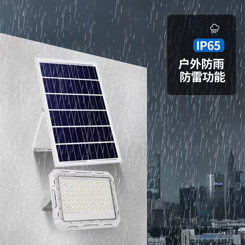 新しいソーラー屋外照明 100/200/300W 街路灯防水 - Garage Lighting Decor のレビューと価格
