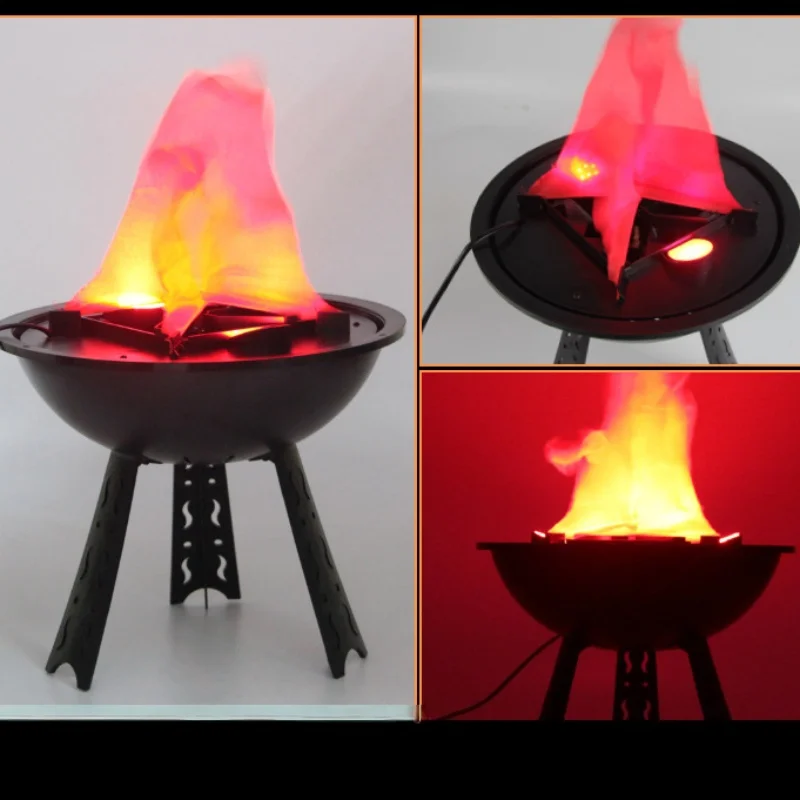 3Dフェイクフレームランプシミュレーション火鉢装飾電気炎ライ - Lighting Decor Items のレビューと価格