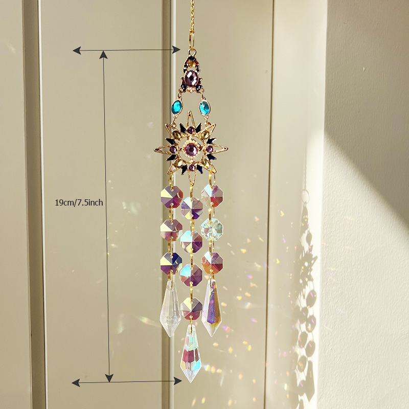 きらめく美しい色のダイヤモンドスター、月、蝶、太陽のリース、 - Lighting Jockey のレビューと価格