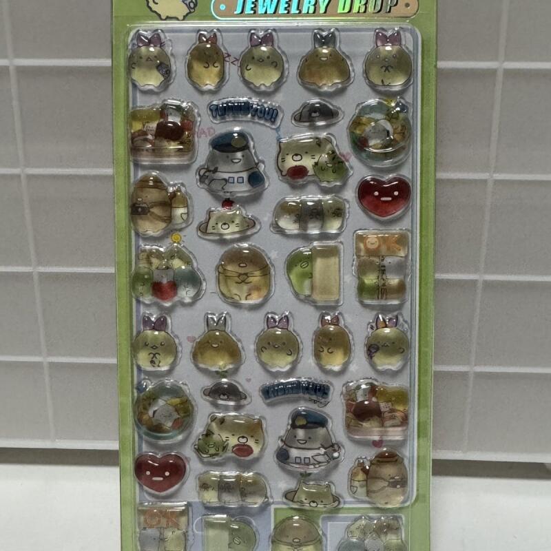 すみっコぐらし漫画ステッカー ソリッドキュートバブルクリスタ - Lighting Decor Items のレビューと価格