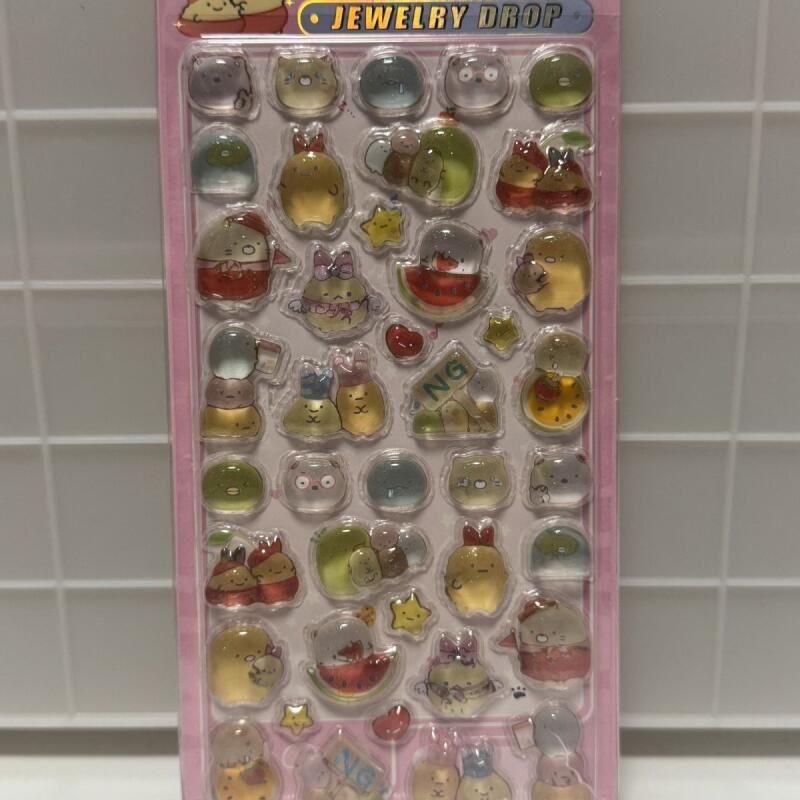 すみっコぐらし漫画ステッカー ソリッドキュートバブルクリスタ - Lighting Decor Items のレビューと価格
