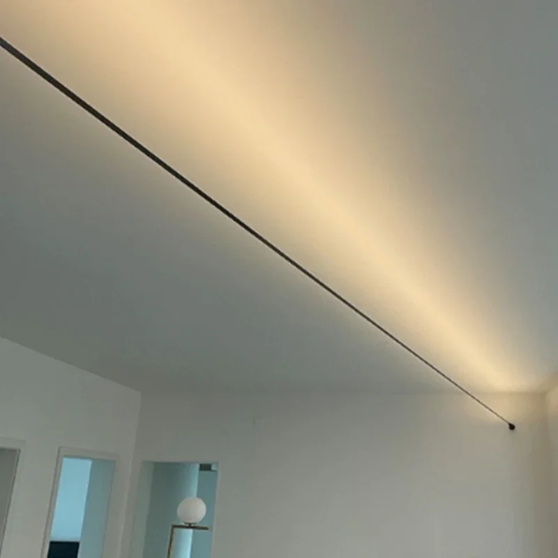 北欧ミニマリストストリップウォールランプ リビングルーム キ - Lighting Decoration On Wall のレビューと価格
